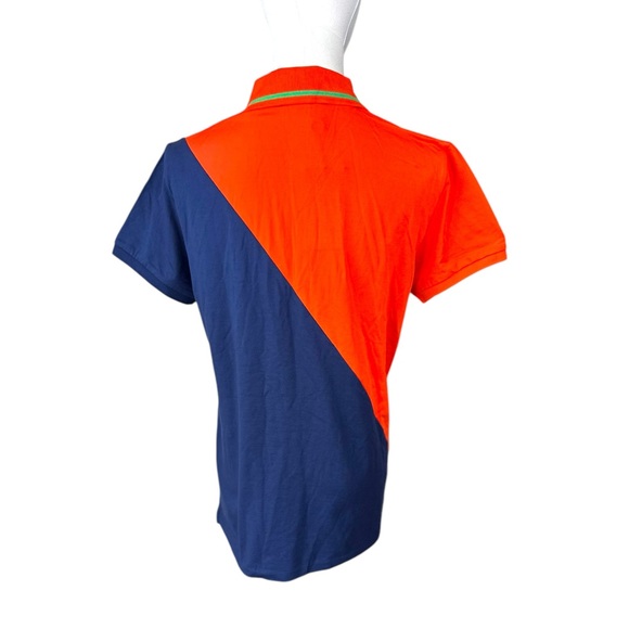 Ralph Lauren Golf‎ NWT size Large Elite Orange and Blue Short Sleeve polo shirt - Picture 5 of 14